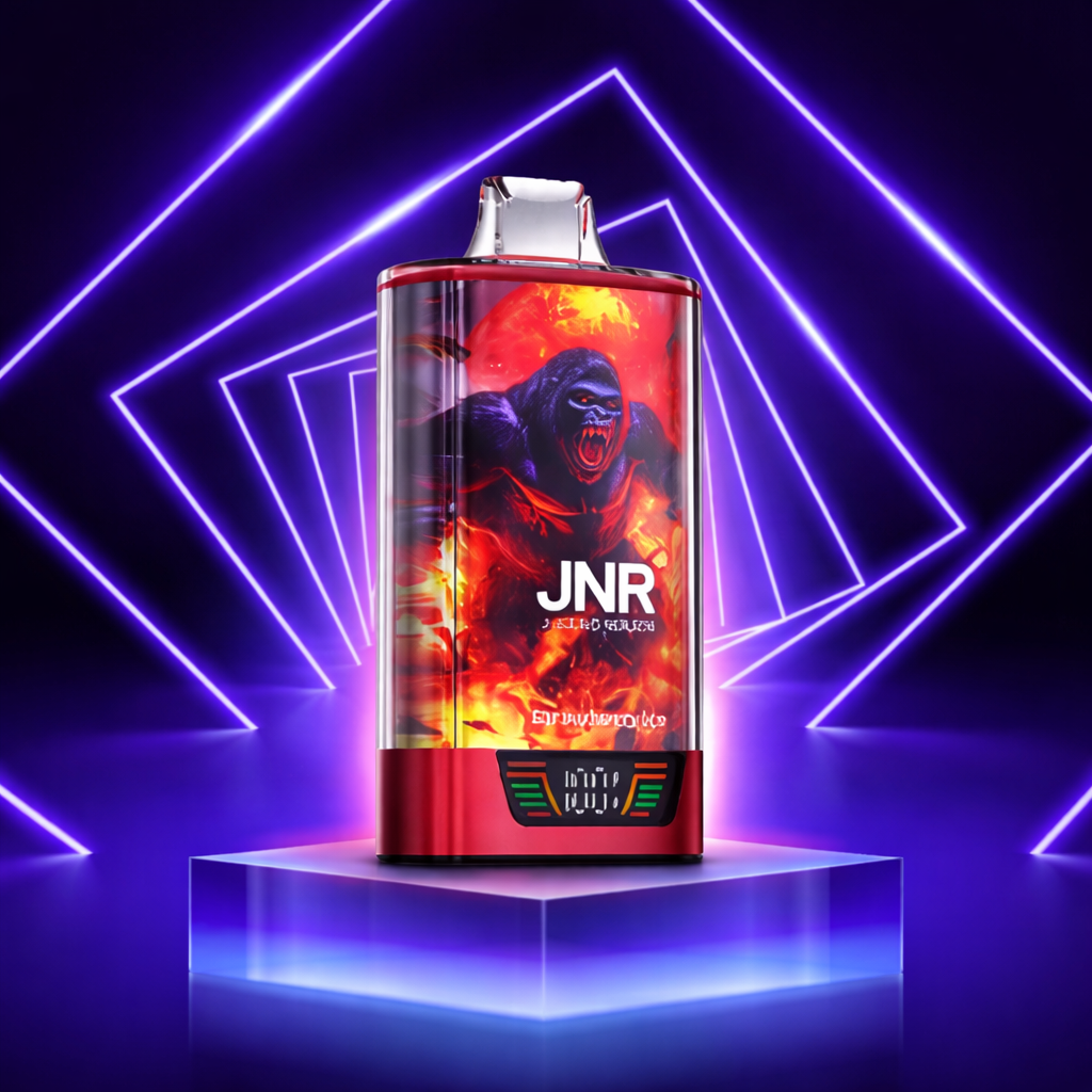 JNR RageGorilla 55K Espana Vaper Desechable Strawberry Ice 55000 Caladas caladas vapers desechables vaper desechable vaper con nicotina cigarrillos electrónicos muchas caladas sabores vaper puff cigarrillos electrónicos desechables